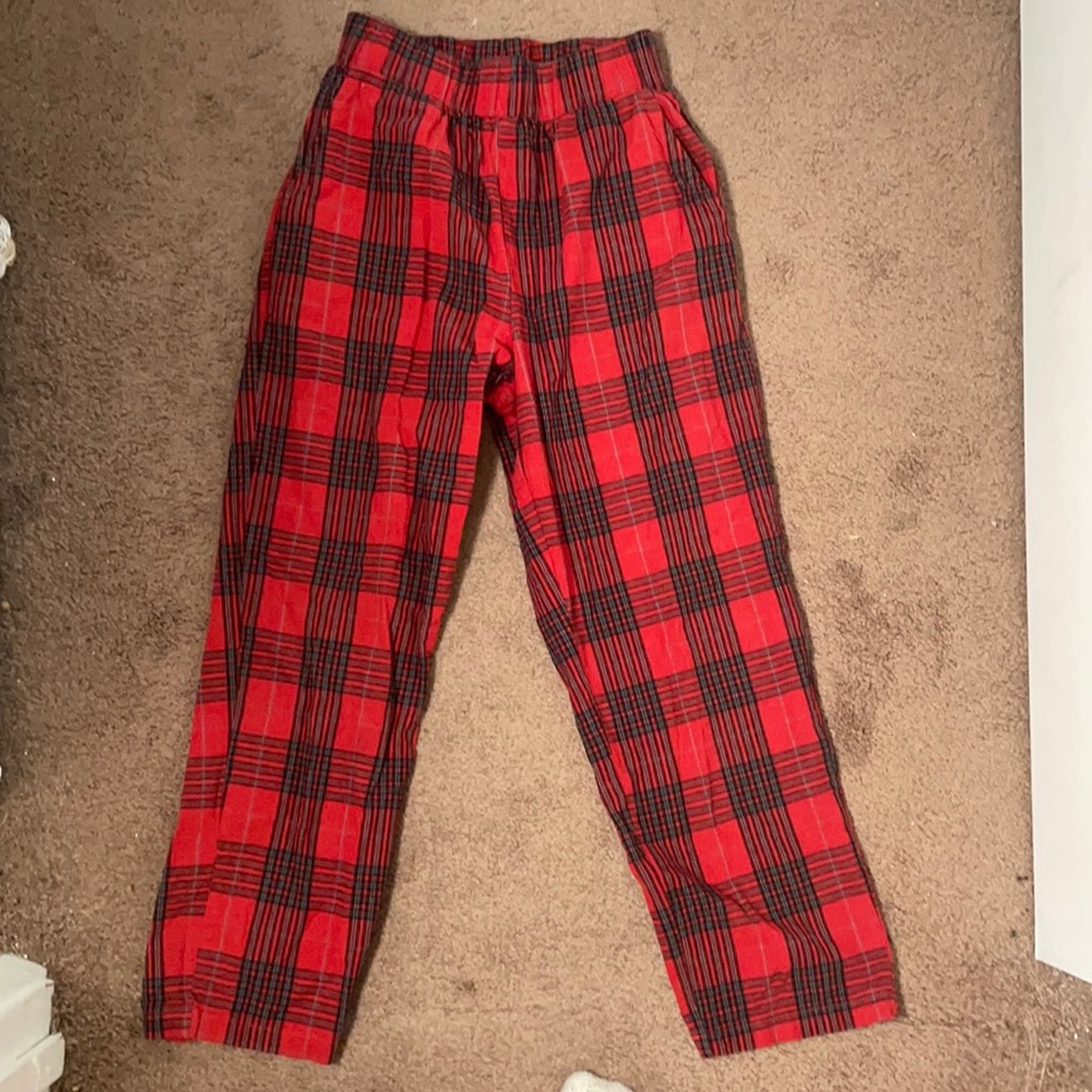 Plaid PJ bottoms!!